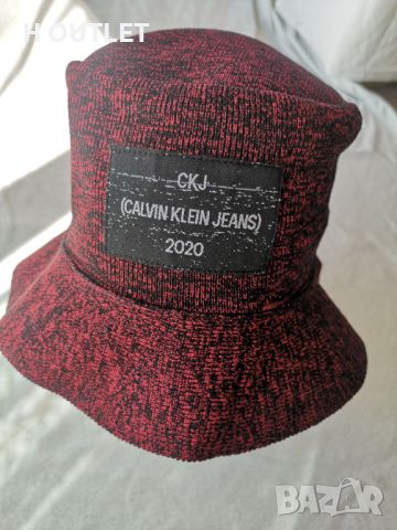 Оригинална шапка тип идиотка CALVIN KLEIN OS /483/, снимка 1 - Шапки - 46499283