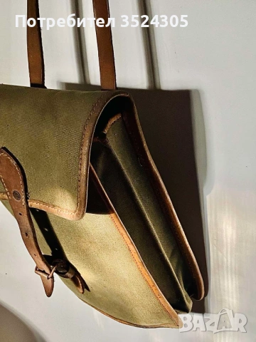 Стара военна чанта, снимка 3 - Антикварни и старинни предмети - 54196303