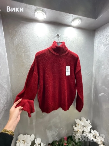 Пуловер поло нов с етикет