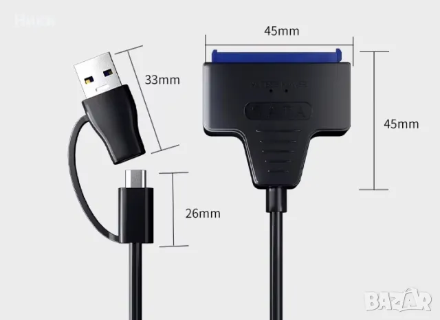 Sata кабел за 2,5 инча, снимка 1