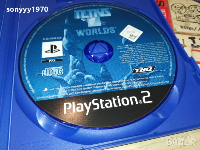 SONY PS2 GAME-TETRIS WORLDS 2711250908, снимка 2 - Игри за PlayStation - 52557041