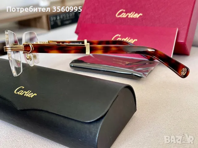 Cartier рамки за диоптрични очила Картие Франция, снимка 6 - Слънчеви и диоптрични очила - 47802133