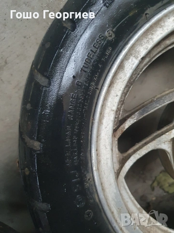 джанти с гуми за скутер, снимка 3 - Мотоциклети и мототехника - 53507722