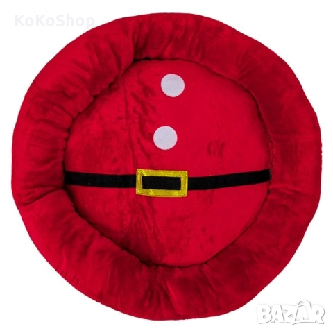 Коледно легло за домашни любимци-60 см./легло за кучета, снимка 2 - За кучета - 52309046