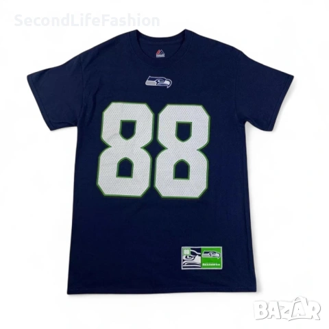 Мъжка тениска Majestic Seattle Seahawks JIMMY Graham 88 размер M