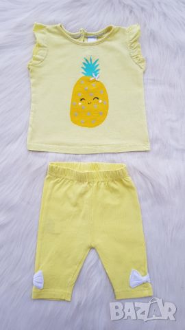 Бебешки клин и тениска за момиче 6-9 месеца, снимка 6 - Комплекти за бебе - 45854184