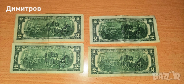 2 долара от 2003,2017 и 2009 година, снимка 2 - Нумизматика и бонистика - 51703801
