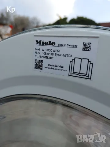 Пералня със Сушилня Miele WTH730 PowerWash TwinDos 7/4 kg 1600 rpm, снимка 3 - Перални - 49683246