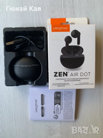 Слушалки Creative Zen Air DOT - 51EF1120AA000, снимка 4 - Bluetooth слушалки - 51623836