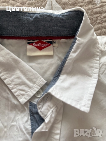 Мъжка риза Lee Cooper- размер M, снимка 2 - Ризи - 51554865