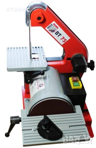 Шлайф настолен лентов и дисков - комбиниран, снимка 2 - Шлайфмашини - 53757161