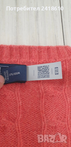 POLO Ralph Lauren Cable Wool / Cashmere Knit Womens Size L - XL ОРИГИНАЛ! Дамски Пуловер !, снимка 2 - Блузи с дълъг ръкав и пуловери - 53579190