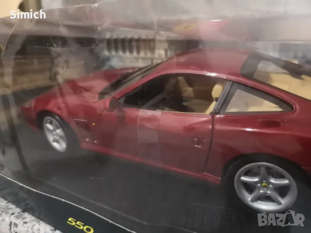 Ferrari 550 maranello 1:18, снимка 3 - Колекции - 47163412