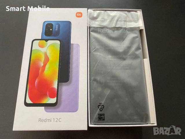 Продавам Xiaomi Redmi 12C 64/3GB-НОВ, снимка 2 - Xiaomi - 46141402