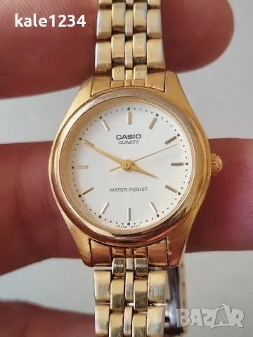 Дамски часовник CASIO LTP - 1129. Japan move. Quartz. Water resistant. Водоустойчив, снимка 1 - Дамски - 47016341