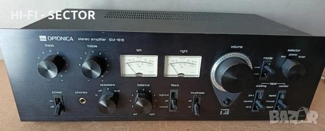 Optonica SM 1616 усилвател , снимка 3 - Ресийвъри, усилватели, смесителни пултове - 53794169