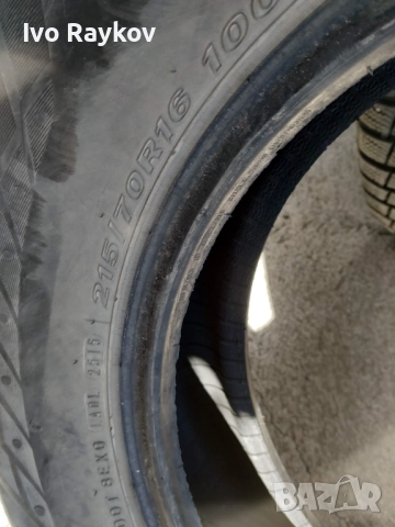 Зимни , джип ,Nexen 215/70/16 100Т , 4 броя , добро състояние , снимка 5 - Гуми и джанти - 51922870
