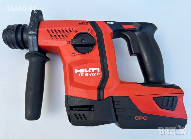 Hilti TE 6-A22 AVR - Акумулаторен безчетков перфоратор 2022г., снимка 2 - Други инструменти - 45180631