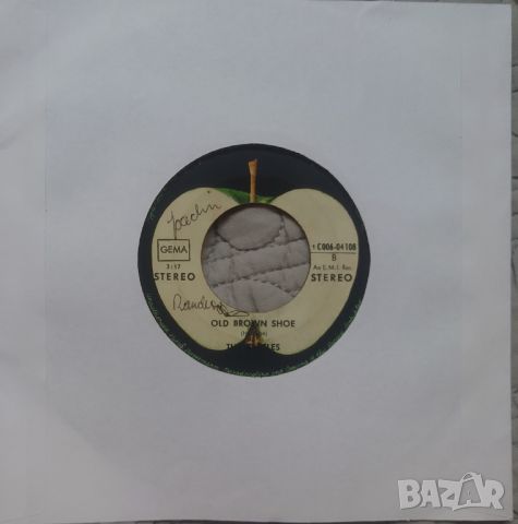 Грамофонни плочи The Beatles ‎– The Ballad Of John And Yoko / Old Brown Shoe 7" сингъл, снимка 2 - Грамофонни плочи - 46254242