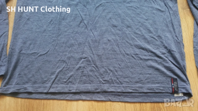 DEVOLD TUMBLE DRY 100% Merino Wool размер XXL блуза 100% Мерино вълна - 2545, снимка 5 - Блузи - 54216257