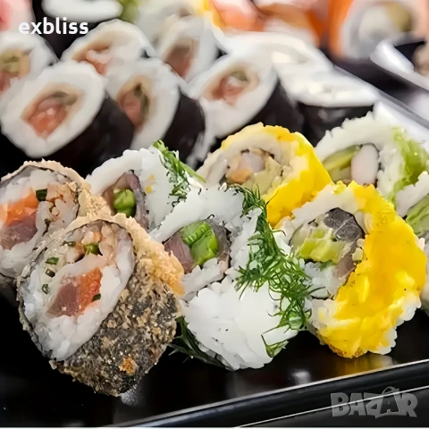 Бамбукова подложка за приготвяне на суши, снимка 6 - Други - 50760864