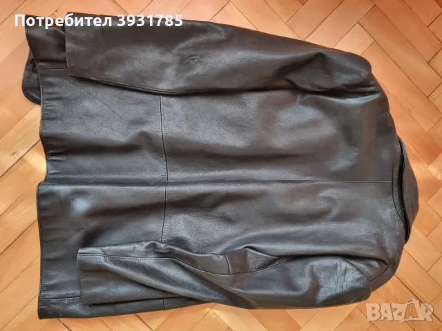 Кожено сако 100% естествена кожа/телешки бокс , снимка 2 - Сака - 50159398
