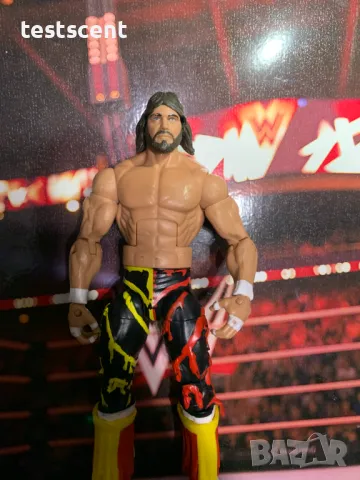 Екшън фигура WWE Macho Man Randy Savage Мачо Мен Ренди Савидж Mattel Elite figure играчка, снимка 4 - Колекции - 49149343