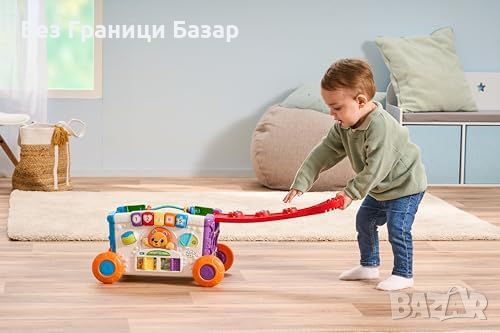 Нов Светещ образователен вагон VTech със сортиращи форми Играчка деца, снимка 6 - Образователни игри - 46763083