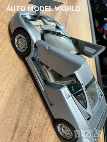 BBUARGO метален колекционерски модел BUGGATI EB 110 1:18 мащаб, снимка 6 - Колекции - 51300277