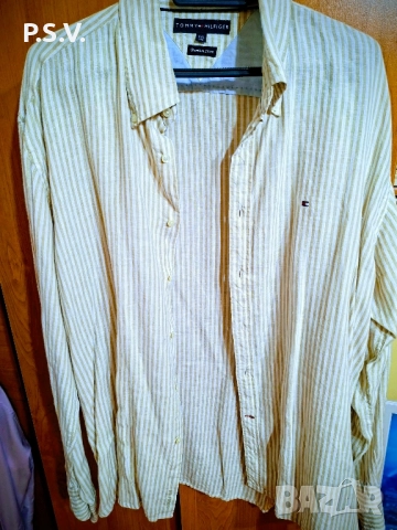 TOMI HILFIGER лот от мъжки ризи 2xxl, снимка 2 - Ризи - 52057311