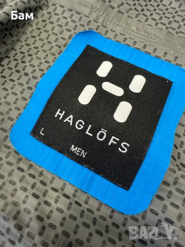 Мъжко!2 в 1 Haglofs L.I.M. Proof водонепромокаемо яке размер Л, снимка 7 - Якета - 54159972