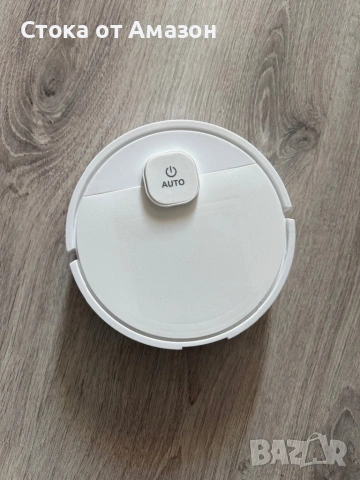 Робот прахосмукачка 3 в 1, 16x16x6см, с моп, автоматично зареждане, Wi-Fi/Приложение, бяла!, снимка 2 - Прахосмукачки - 54133374