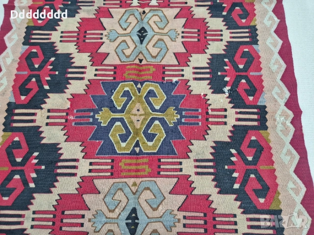 Стар Чипровски килим, снимка 3 - Антикварни и старинни предмети - 52302326