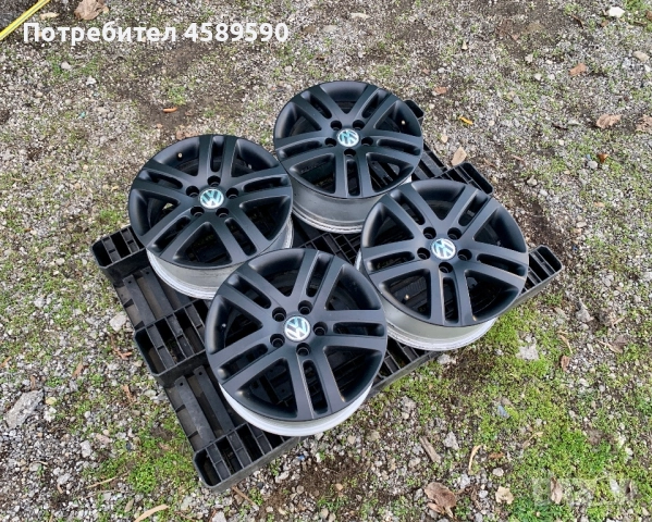 4бр.Оригинални АЛУМИНИЕВИ джанти 16" 5x112 ET50 за Vw,Audi,Seat,Skoda, снимка 2 - Гуми и джанти - 52289359