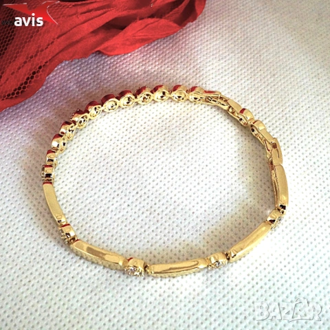 Гривна с 14К златно покритие 234865