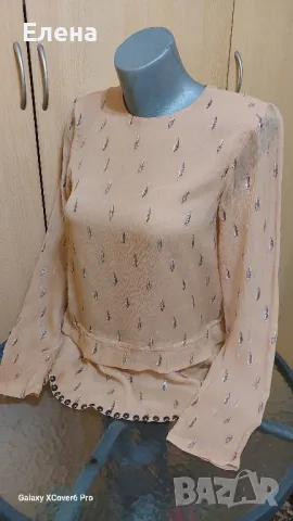 Блуза Н&M. 100% коприна. размер S., снимка 4 - Блузи с дълъг ръкав и пуловери - 50024799