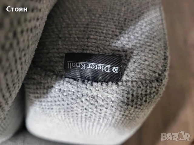 ПРОМОЦИЯ!!! Сив ъглов диван от плат Dieter Knoll Arzona, снимка 10 - Дивани и мека мебел - 52836977