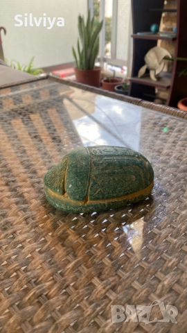 Египетски скарабей, снимка 3 - Колекции - 52538272