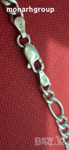 Сребърна верижка, снимка 7 - Колиета, медальони, синджири - 51751341