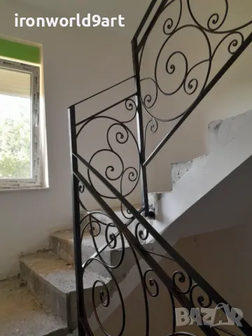 Парапети за стълбища и тераси от ковано желязо, снимка 8 - Други стоки за дома - 49708697