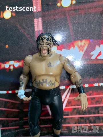 Екшън фигура WWE Umaga Умага Deluxe Aggression Series Умага Самоа Samoa jakks 2005 , снимка 11 - Колекции - 49511951