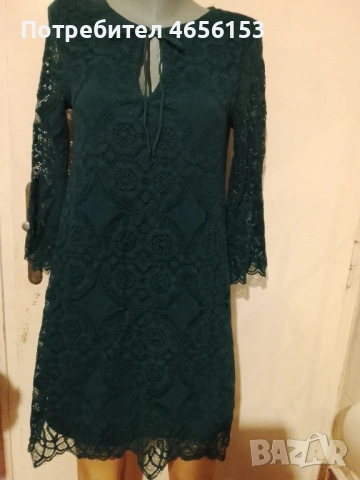 РОКЛЯ от ДАНТЕЛА в ЗЕЛЕНО - размер 38 М