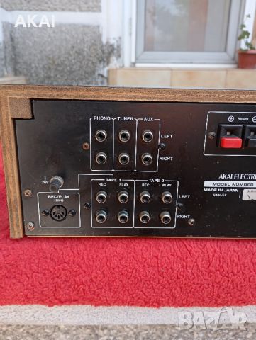 AKAI AM2400, снимка 8 - Ресийвъри, усилватели, смесителни пултове - 46305517