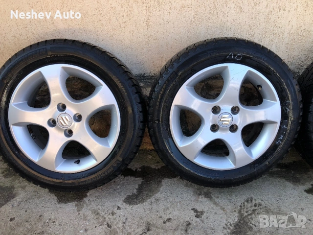 4бр. алуминиеви джанти от Suzuki Swift 15 цола., снимка 7 - Гуми и джанти - 53880458