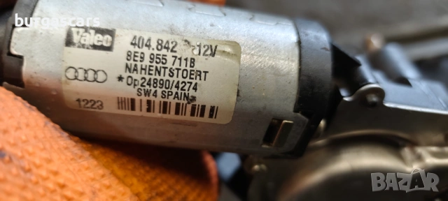 Моторче задна чистачка 8E9 955 711B Audi A4 B6 Avant 2.5TDI - 163 к.с, снимка 3 - Части - 53903480