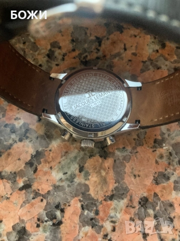 🔥 JACQUES LEMANS 1-1618 ХРОНОГРАФ – 160 ЛВ | СПЕШНО 🔥, снимка 3 - Мъжки - 52938155