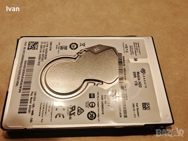 SEAGATE Mobile HDD SRM 1 TB, снимка 2 - Твърди дискове - 53751245