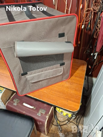 Продава се сгъваема клетка за куче,котка. , снимка 5 - За кучета - 53541963