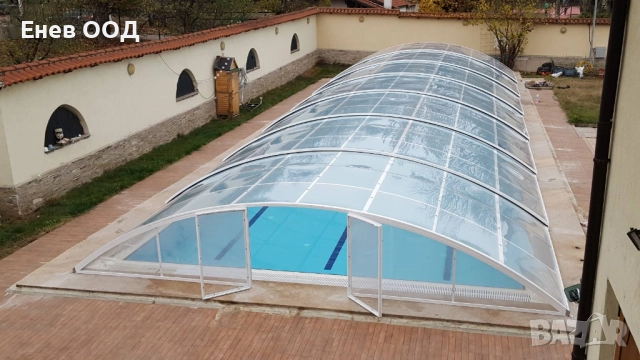 Телескопични Покрития за Басейни без Релсов Път, снимка 3 - Басейни и аксесоари - 51879727