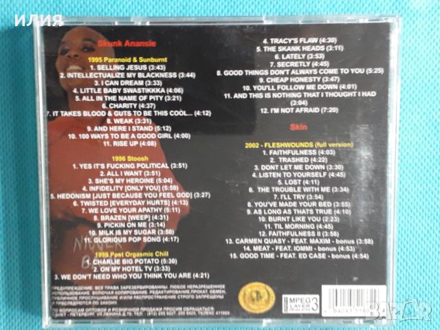 Skunk Anansie 1995-2002(Alternative Rock)(Формат MP-3), снимка 5 - CD дискове - 45617803